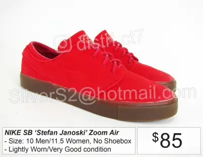 + NIKE SB Zoom Stefan Janoski 10M 11,5w 333824-662 HyperRedGum +, View more