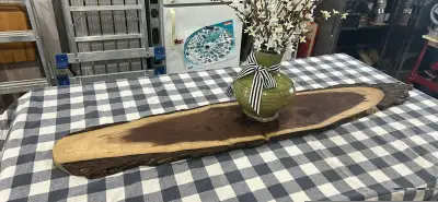  Walnut centrepiece , View more