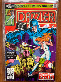 Marvel Comics DAZZLER #5 & 12 comics, Mint Condition