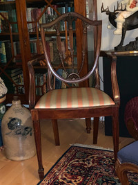 Lots or antique chairs