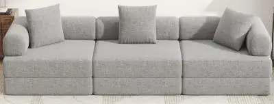 Sofa Modulaire 3 places flexible , View more