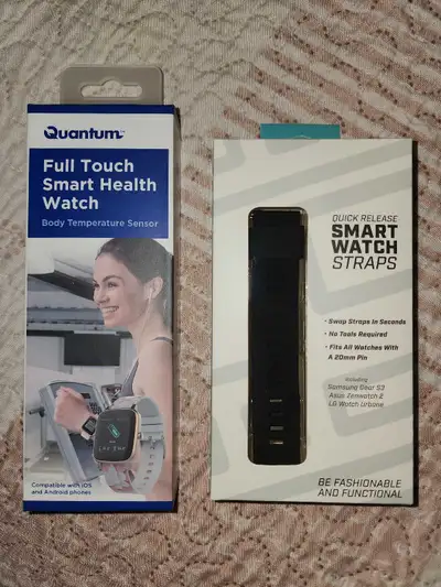 Smart Health Watch & Extra Watch Band, View more