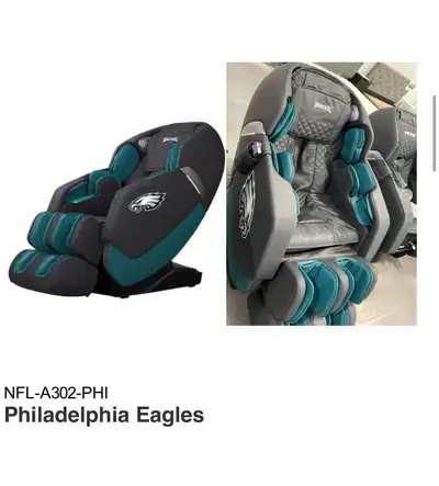 NFL licensed 3D Massage Chair Zero gravity with Bluetooth, View more