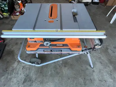 Ridgid table saw, View more