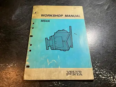 Volvo Penta MS4A Reverse & Reduction Gear Workshop Manual, View more