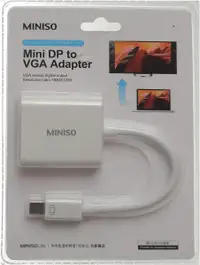 NEW Adaptateur Mini DP to VGA Adapter Apple MacBook, MacBook Pro