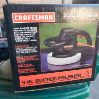 New in box Craftsman 9" buffer polisher