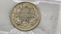 Canada 25 cents 1892 – ICCS VF30