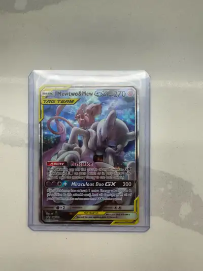 Pokemon Mewtwo & Mew Sun & Moon Black Star Promo, View more