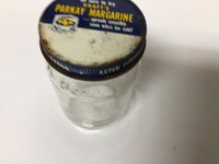 Parkway Margarine Glass bottle.