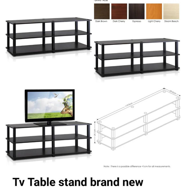 BRAND NEW TV TABLE in TV Tables & Entertainment Units in Mississauga / Peel Region