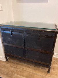 Pottery Barn Trunk and Cabinet 