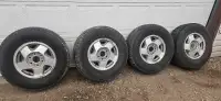 1997 chevrolet 6 bolt wheels with Nokian hakkapelitta tires 