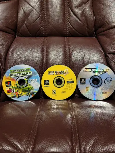 PS1 Games Lot # 2 (Disc only), View more