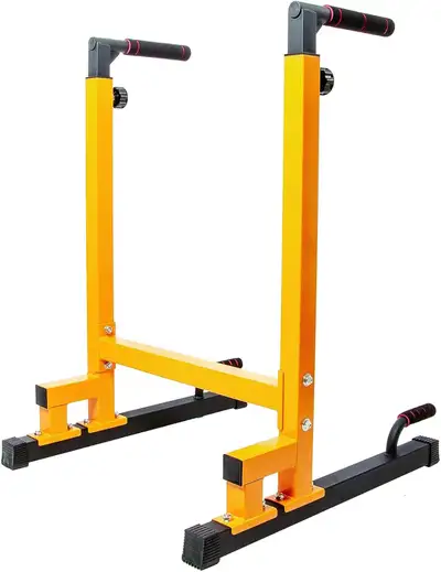 BalanceFrom Multi-Functional Exercise Dip Stand Station, View more