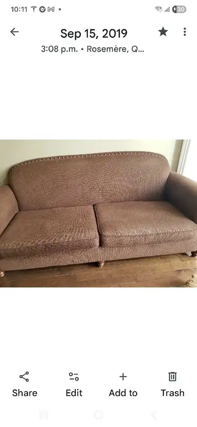 Sofa & arm chair/canapé et fauteuil, View more