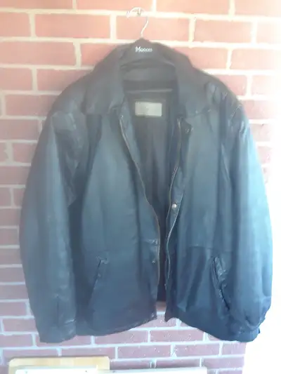 Men's Leather Coat, View more