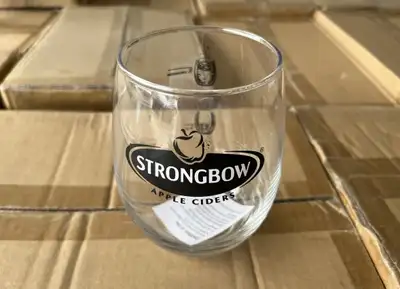 Strongbow beer pint glass 20oz set of 6 new in box $20, View more