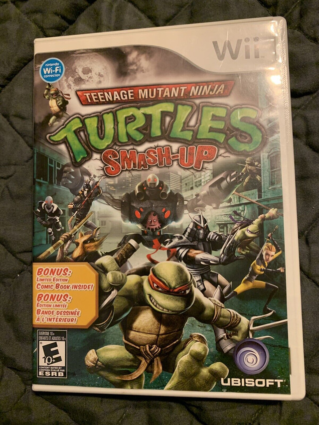 Teenage Mutant Ninja Turtles Smash-Up for Nintendo Wii. Complete in Toys & Games in Oshawa / Durham Region