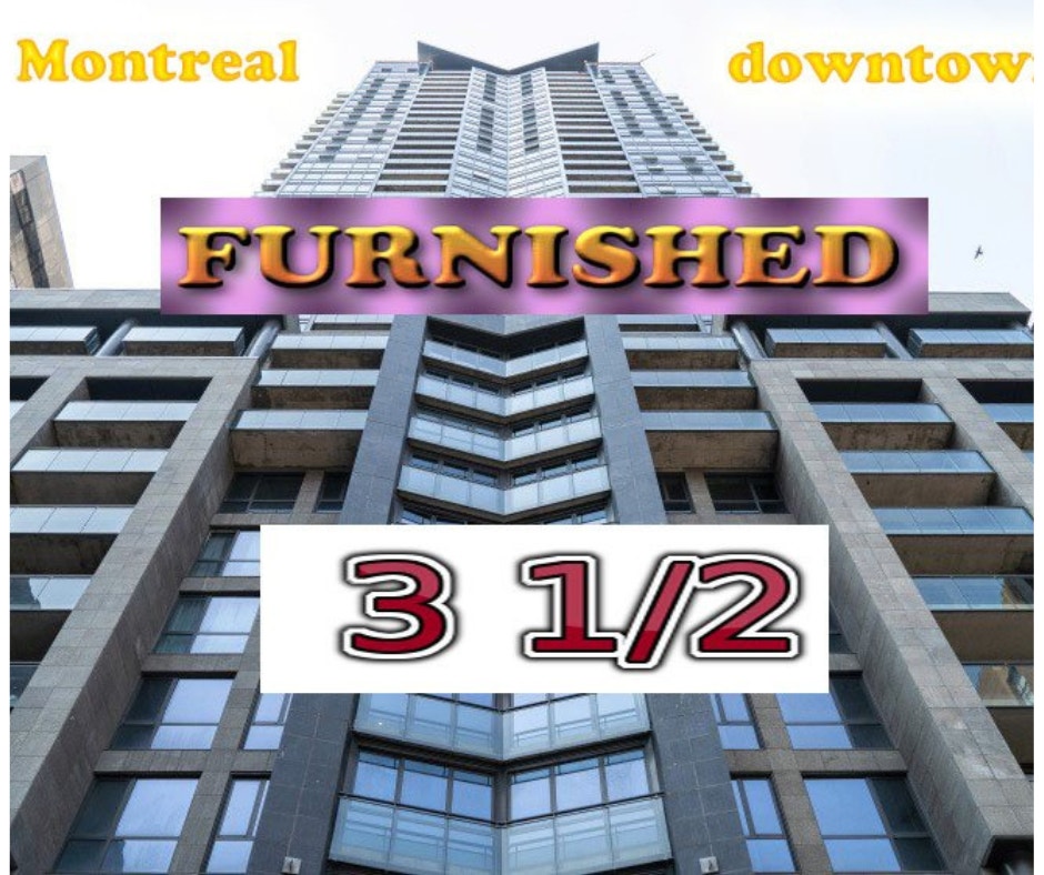 Furnished 3½ 1BR Downtown Montreal -TOM Condos, $1850 — photo 2