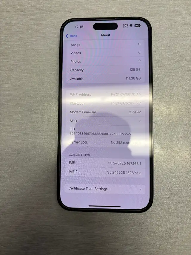 IPHONE 14 Pro Max Unlocked 128GB in Cell Phones in Kelowna - Image 4