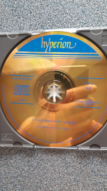 Cd musique A 10th Anniversary Sampler From Hyperion Music CD dans CD, DVD et Blu-ray  à Lévis - Image 2