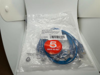 Monoprice Slim Run Cat6A Ethernet Patch Cables - New