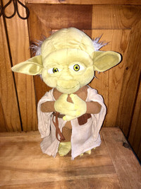 Disney Store Yoda Stuffie - plush - approx. 12.5 inches tall