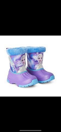 Disney Frozen Lighted Toddler Girl's Winter Boots