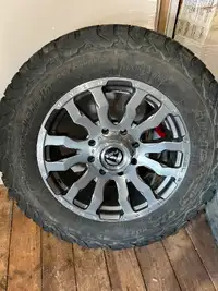 Fuel Rims and Tires for GM HD trucks