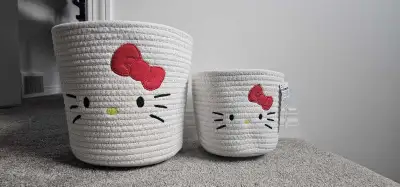 Hello Kitty Baskets and others, View more