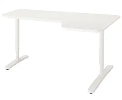 Ikea Bekant Corner Desk (white), View more