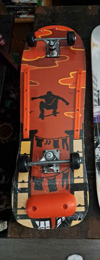 New Vintage 80's Style Skateboard