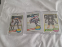 1980/ 81 Vintage  Hockey cards  full set