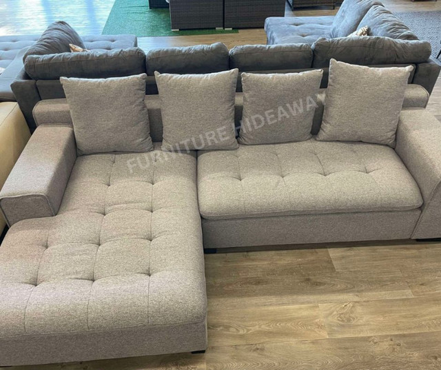 ❗️BRAND NEW SECTIONAL COUCH ❗️           LEFT OR RIGHT CHAISE in Couches & Futons in Victoria - Image 3