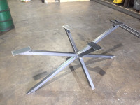 Heavyduty steel table legs and base for sale!