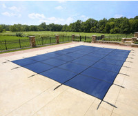 Blue Wave 14-ft x 28-ft Rectangular In Ground Pool Safety Cover 