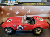 1:18 Diecast ERTL 1965 Shelby Cobra 427 Roadster #96 Red