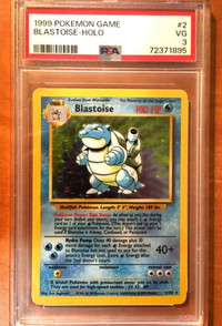 1999 Blastoise Base Set #2 - Pokemon PSA Graded Card