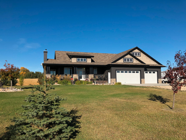 Parkland County Acreage Hillside Bungalow on 10 Acres in Houses for Sale in St. Albert