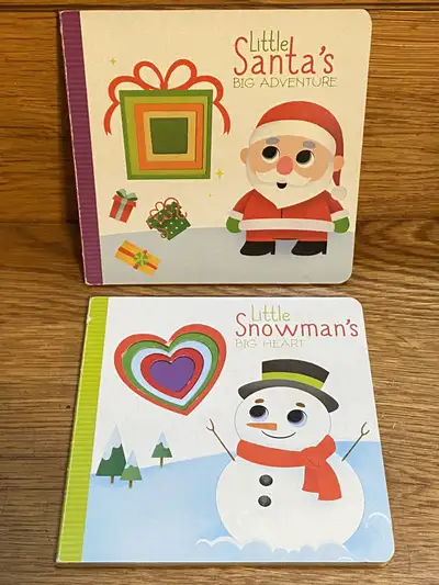 2 Christmas baby board books, View more