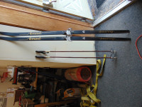 TRAIL CROSS COUNTRY SKIS AND POLES MADE IN FINLAND