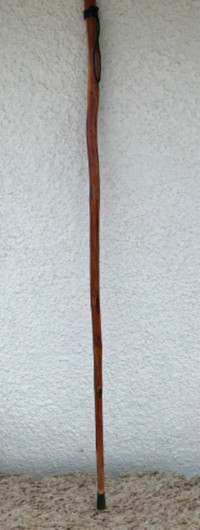 54.5 Inch  Hard Wood Willow / Tamarack Solid Walking Stick