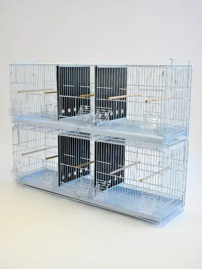 Product Description - 38" finch canary breeding cage with baked non-toxic coating which is guarantee...