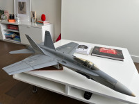 Incredible CF-18 Rc Plane - Custom Balsa Wood