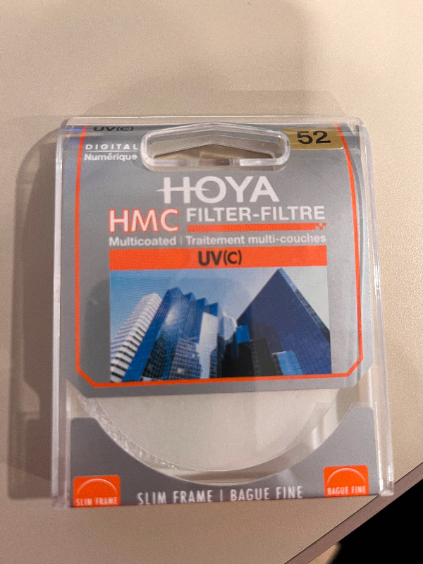 Camera Lens filter UVC 52 clearer, sharper images in Cameras & Camcorders in North Bay