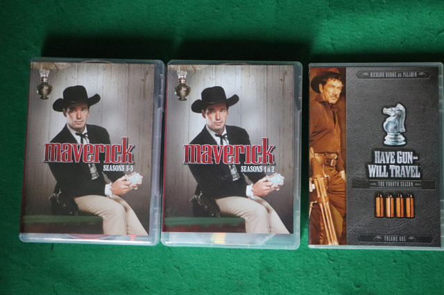 Maverick 1-5 (James Garner), Have Gun-Will Travel (Paladin) in CDs, DVDs & Blu-ray in Calgary - Image 3