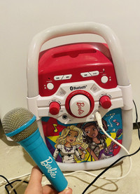 Barbie karaoke machine 