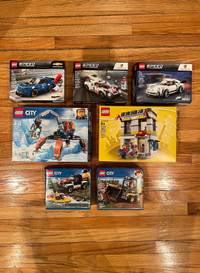 Various complete Lego sets