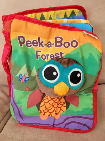 Lamaze Peek-a-Boo Forest Soft Cloth Book, View more